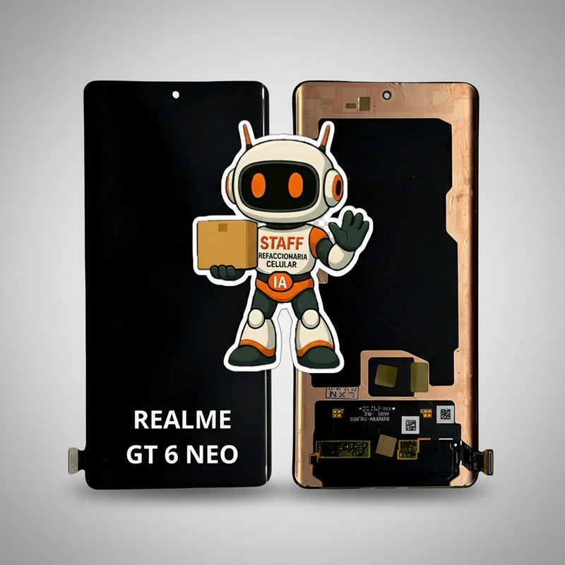 Pantalla Realme Gt Neo 6 5g Oled Alta Calidad Premium Negro