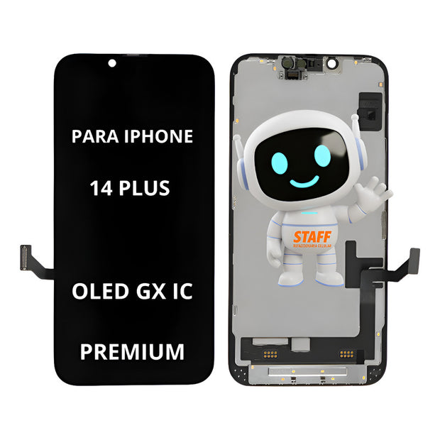 Pantalla Para iPhone 14 Plus Oled Premium Alta Calidad Negro
