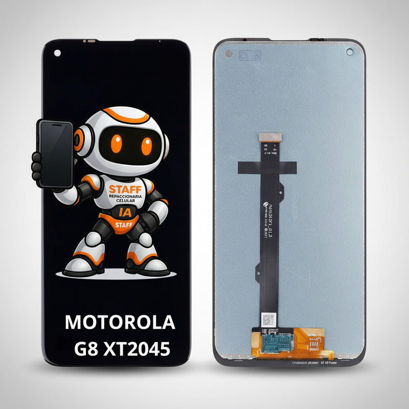 Pantalla Motorola G8 Xt2045 Alta Calidad Premium Negro