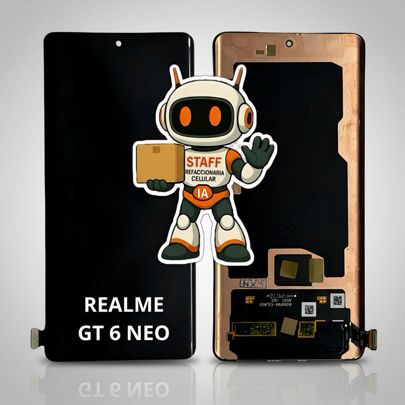 Pantalla Realme Gt Neo 6 5g Oled Alta Calidad Premium Negro