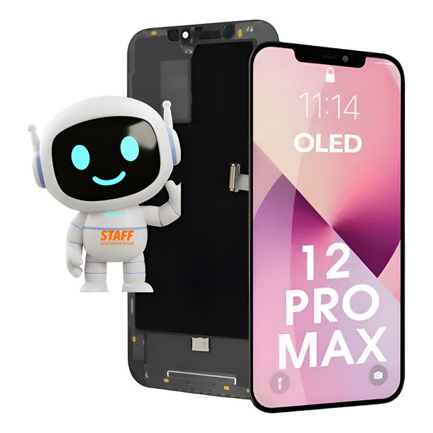 Pantalla iPhone 12 Pro Max Oled Hd Calidad Premium Negro