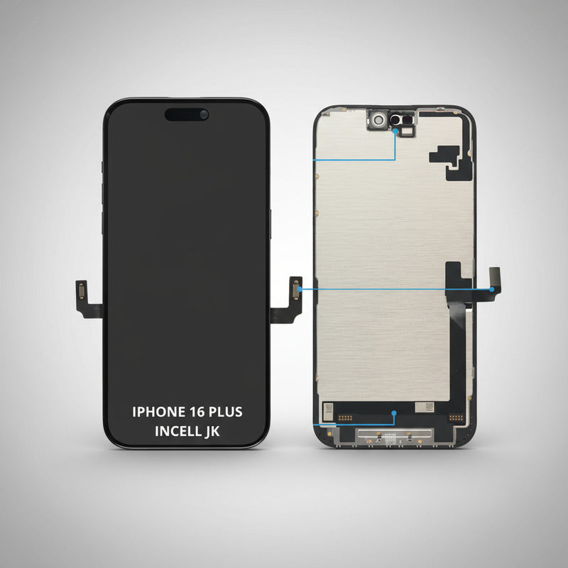 Pantalla iPhone 16 Plus Incell Jk Alta Calidad Premium Negro