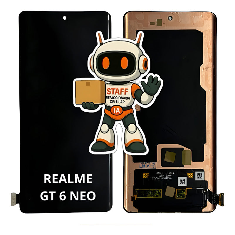 Pantalla Realme Gt Neo 6 5g Oled Alta Calidad Premium Negro