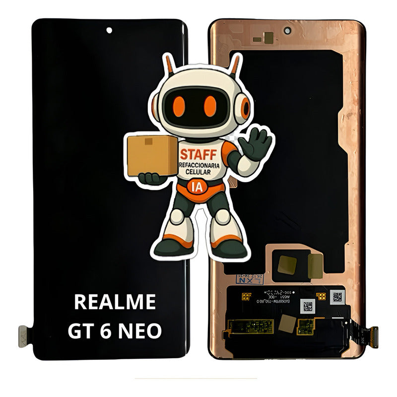 Pantalla Realme Gt Neo 6 5g Oled Alta Calidad Premium Negro