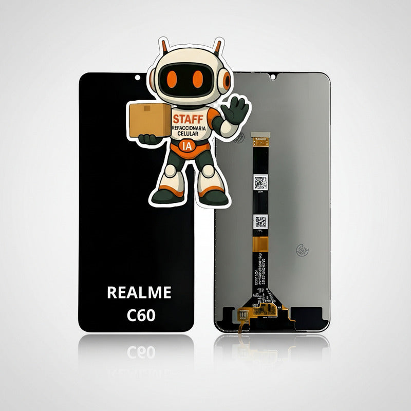 Pantalla Compatible Realme C60 Alta Calidad Premium Negro