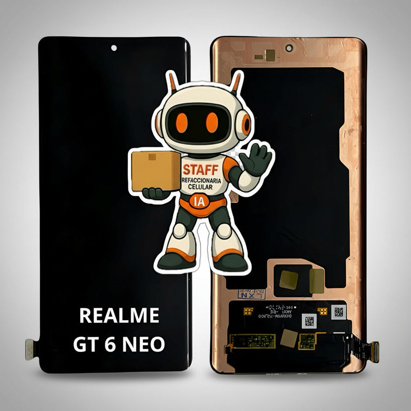Pantalla Realme Gt Neo 6 5g Oled Alta Calidad Premium Negro