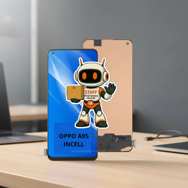 Pantalla Compatible Oppo A95 4g/5g Calidad  Incell Negro