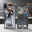 Pantalla Compatible Samsung S24 Ultra Marco Premium Negro
