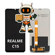 Pantalla Compatible Realme C15 Alta Calidad Premium Negro