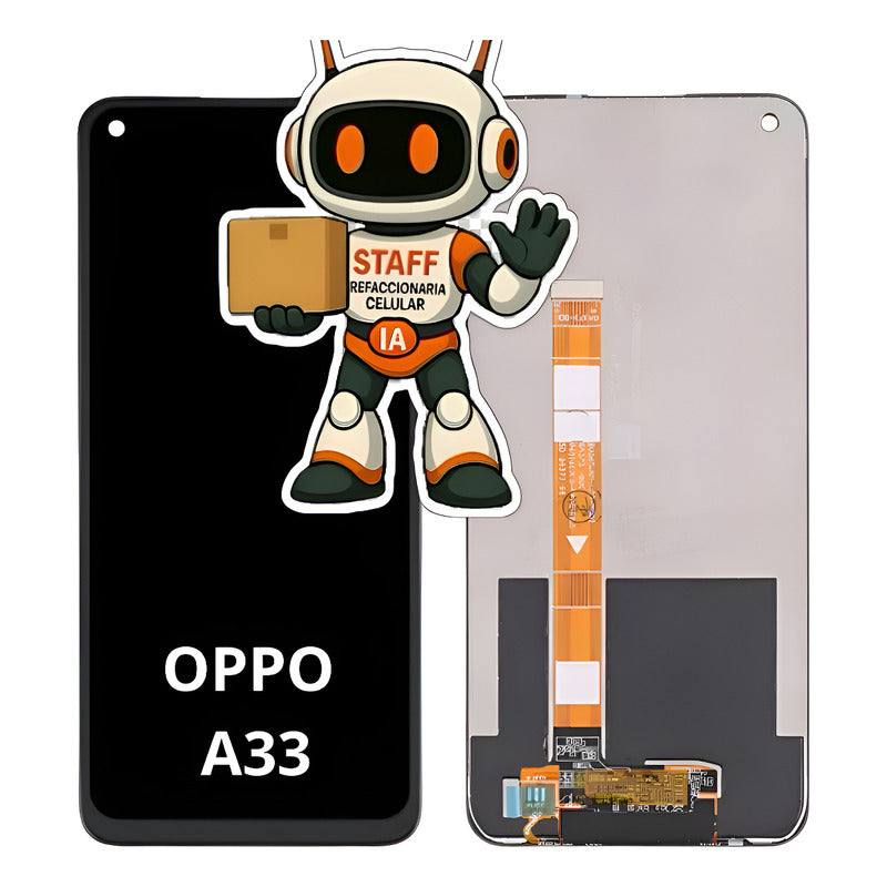 Pantalla Compatible Oppo A33 Alta Calidad Premium Negro