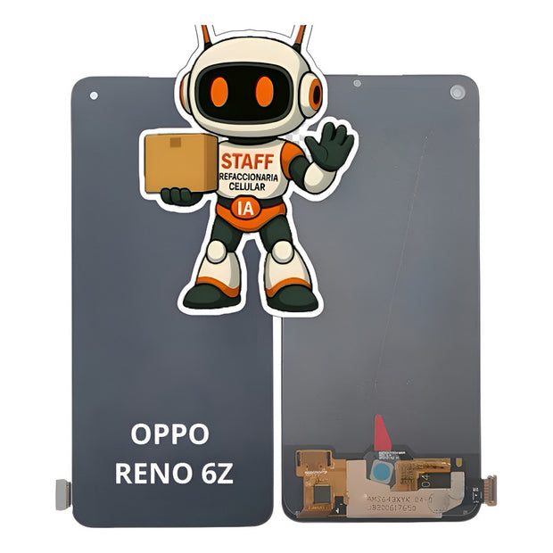 Pantalla Compatible Oppo Reno 6z  Incell Calidad Premium Negro