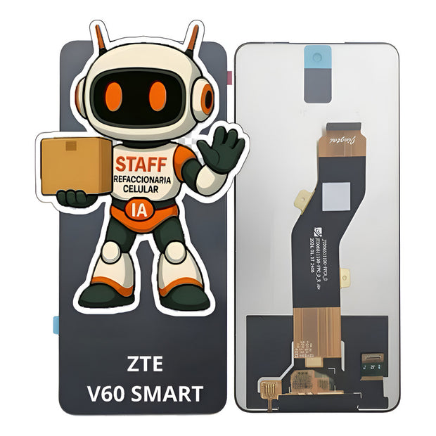 Pantalla Compatible Zte V60 Smart Alta Calidad Premium Negro