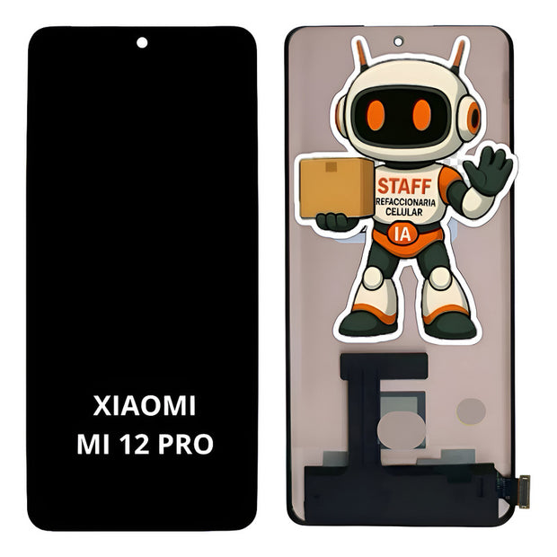 Pantalla Xiaomi Mi 12 Pro Oled Alta Calidad Premium Negro