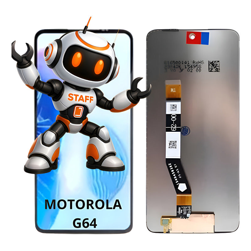Pantalla Compatible Motorola G64 Alta Calidad Premium Negro