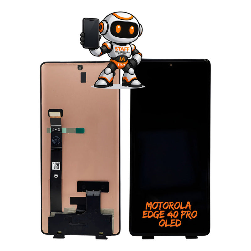 Pantalla Motorola Edge 40 Pro Oled Alta Calidad Premium Negro