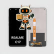 Pantalla Compatible Realme C17 Alta Calidad Premium Negro