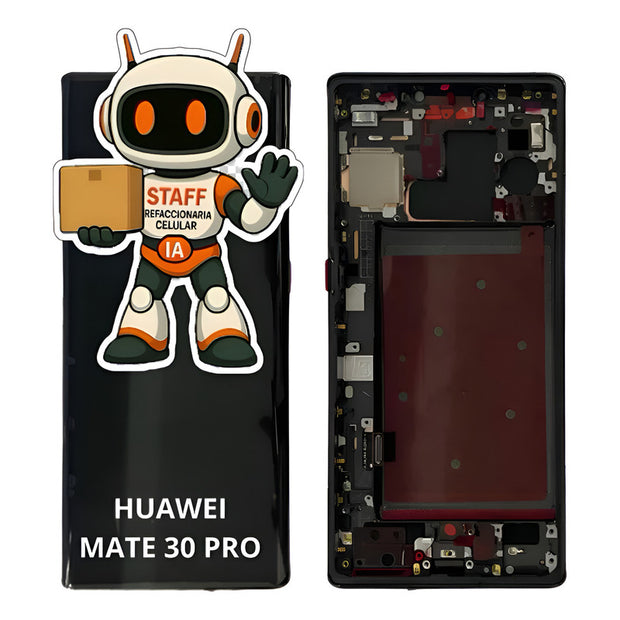 Pantalla Pantalla Staff Cedis Mate 30 Pro Negro