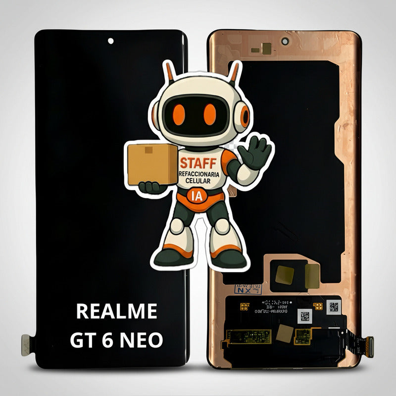 Pantalla Realme Gt Neo 6 5g Oled Alta Calidad Premium Negro