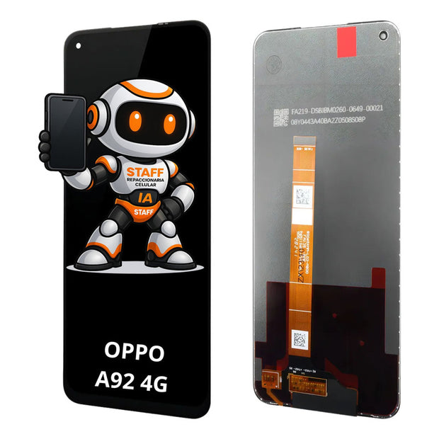 Pantalla Oppo A92 4g Cph2059 Alta Calidad Premium Negro