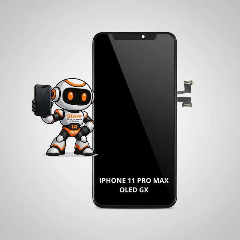 Pantalla iPhone 11 Pro Max Calidad Oled Gx Calidad Premium Negro
