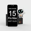 Pantalla iPhone 15 Pro Max Soft OLED GX Negra | Display + Táctil
