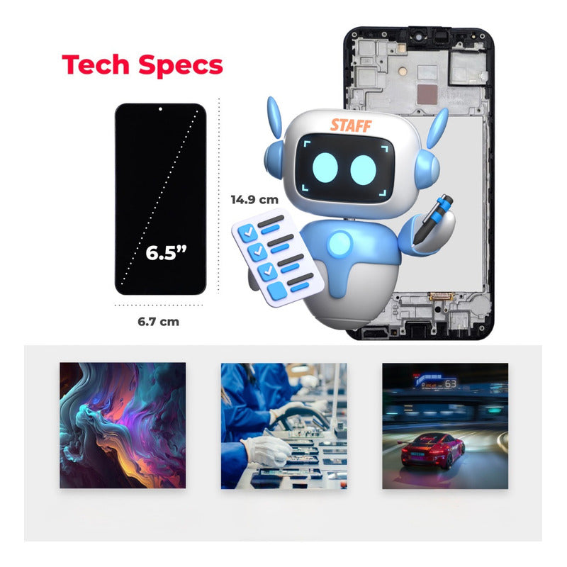 Pantalla Huawei P20 Pro Oled Con Marco Alta Calidad Premium Negro