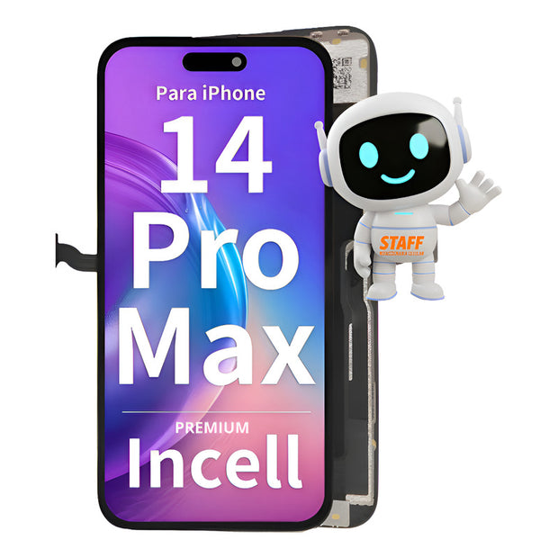 Pantalla Para iPhone 14 Pro Max Incell Kd Premium Hd Negro