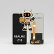 Pantalla Compatible Realme C15 Alta Calidad Premium Negro