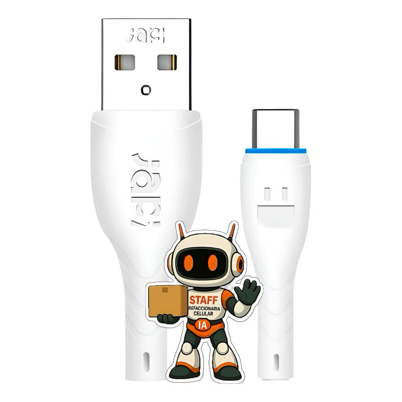 Cable Usb A Tipo C 2mt Carga Rapida 3a Alta Calidad Premium