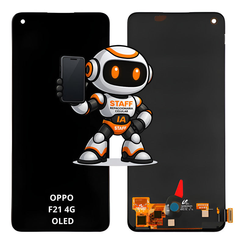 Pantalla Compatible Oppo F21 Pro 4g Oled  Calidad Premium Negro
