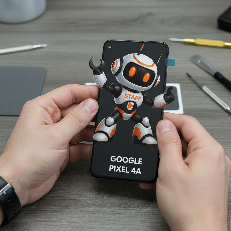 Pantalla Compatible Google Pixel 4a Alta Calidad Premium Negro
