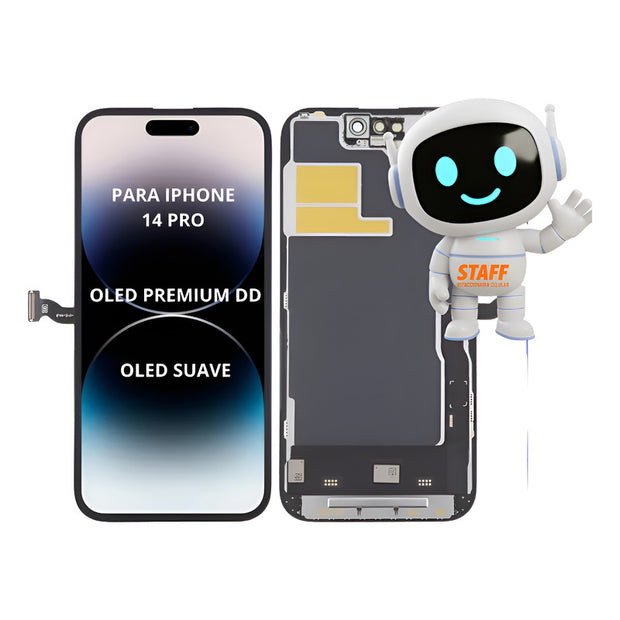 Pantalla Para iPhone 14 Pro Oled Alta Calidad Dd Premium Negro